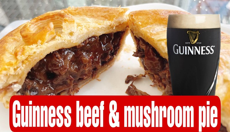 Guinness beef & Mushroom