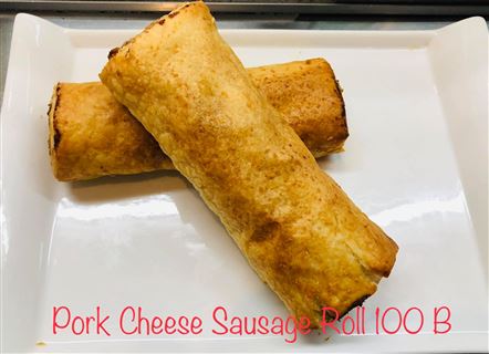 PORK CHEESE SAUSAGE ROLLS FROZEN