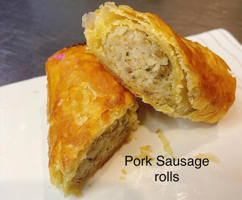 PORK SAUSAGE ROLLS FROZEN