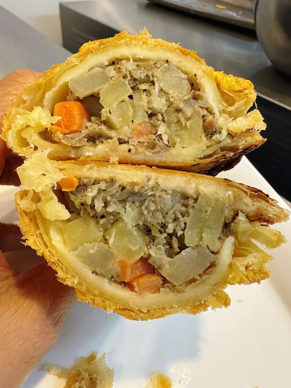 BEEF & VEGIE PASTIE FROZEN