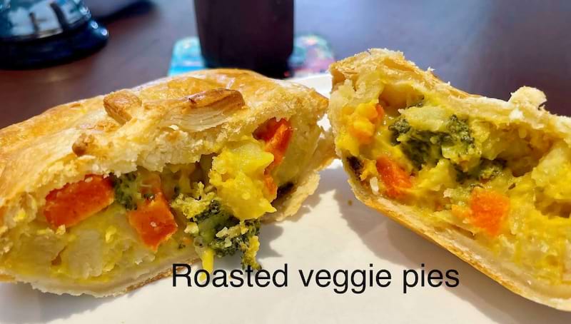 Roasted Veggies Pie