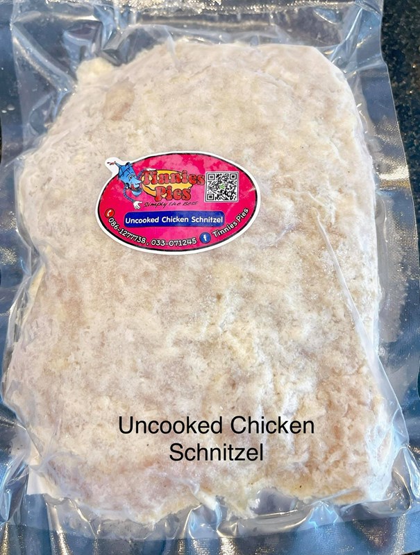 UNCOOKED CHICKEN SCHNITZEL